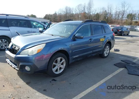 2013 Subaru Outback 2.5I Premium из США, поврежденный, VIN 4S4BRCCC0D3289175